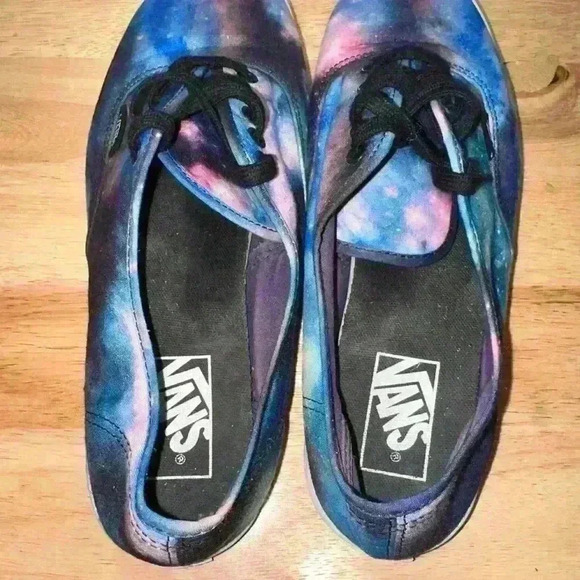 VANS off The Wall Sneakers Night Sky Stars Galaxy Shoes Men Sz 8.5 Women Sz 10 - Picture 7 of 11